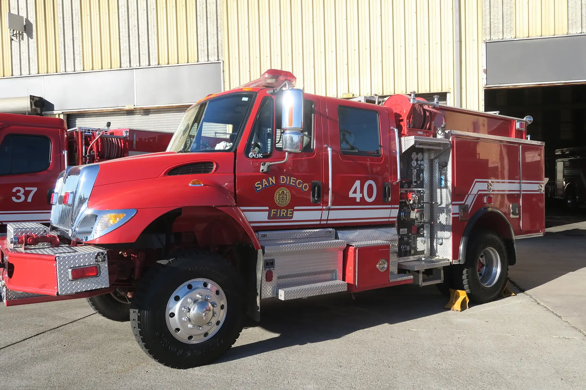 San Diego Fire Station 40 Vehicle