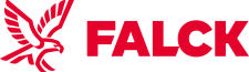 Falck Logo PMS185